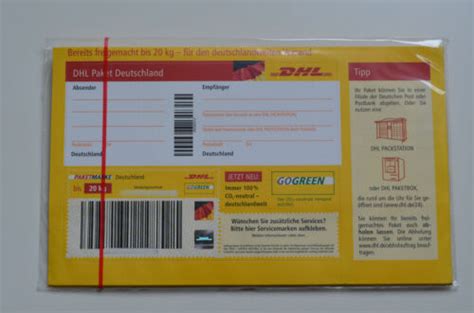 dhl sperrgut versand.